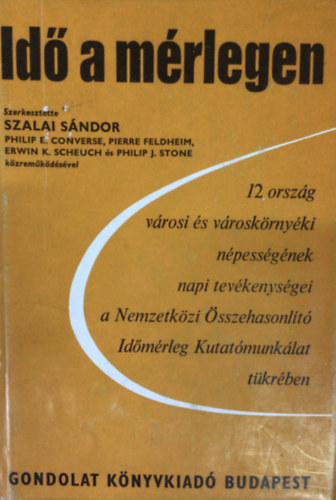 Szalai Sndor szerk. - Id a mrlegen