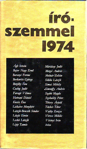 Szerk: Remete Ibolya - �r�szemmel 1974