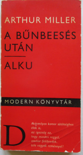 Arthur Miller - A b�nbees�s ut�n-Alku