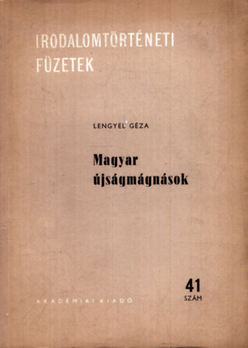 Lengyel G�za - Magyar �js�gm�gn�sok