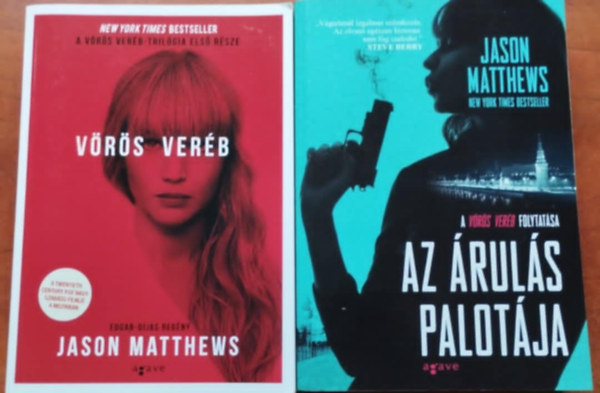 Jason Matthews - Vörös veréb I-II. Vörös veréb + Az árulás palotája