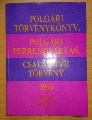 Polgri trvnyknyv, polgri perrendtarts, csaldjogi trvny 1993