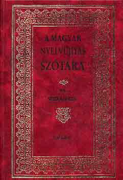 Szily Kálmán - A magyar nyelvújítás szótára