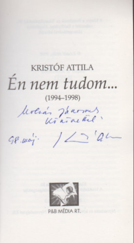Kristf Attila - n nem tudom... (1994-1998)