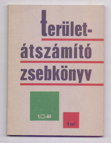 Szerkeszt:  Znkai Gza - Dr. Egri Antal - Terlettszmt zsebknyv (Harmadik kiads)