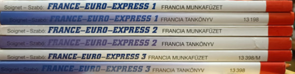 Michel Soignet-Szabó Anita - France Euro Express francia nyelvkönyv csomag