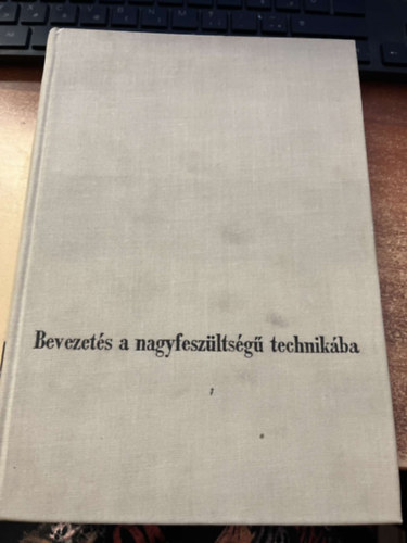 Eisler János - Bevezetés a nagyfeszültségű technikába