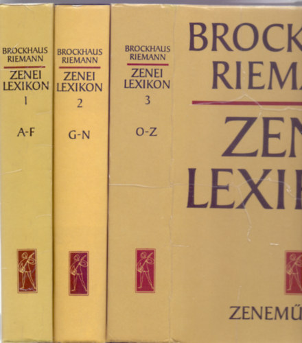 A magyar kiadás szerkesztője: Boronkay Antal Szerkesztette: Carl Dahlhaus-Hans Heinrich Eggebrecht - Brockhaus-Riemann - Zenei lexikon 1-3. kötet (A-F /G-N/ O-Z)