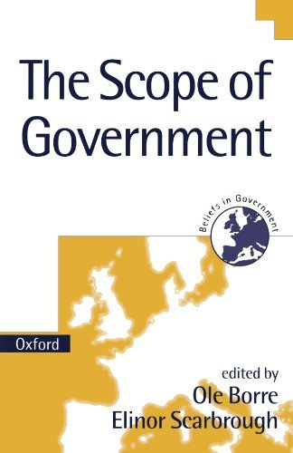 Elinor Scarbrough Ole Borre - The Scope of Government