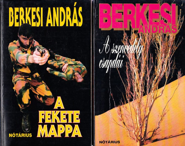 Berkesi Andrs - A fekete mappa + A szenvedly csapdi (2 db)