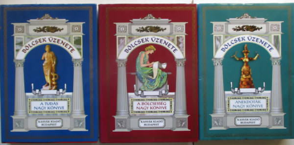 V�g� Zsuzsanna - 3 db B�lcsek �zenete: Anekdot�k Nagy K�nyve + A tud�s nagy k�nyve + A b�lcsess�g nagy k�nyve