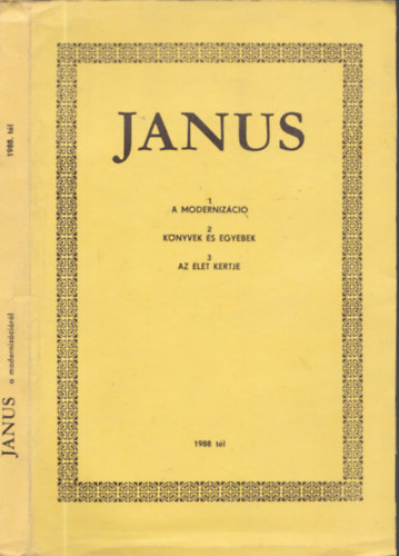 Janus 1988. t�l (V/1-3.)- tokban