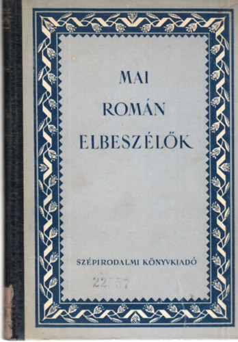 Mai rom�n elbesz�l�k