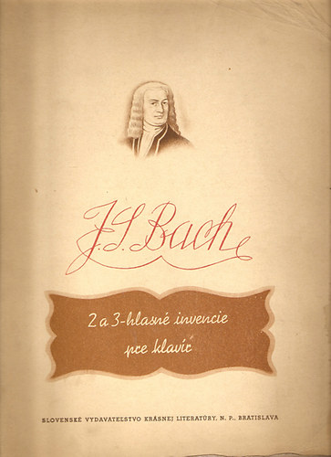 Bach - Dvoj- A Trojhlasn� Invencie pre Klav�r