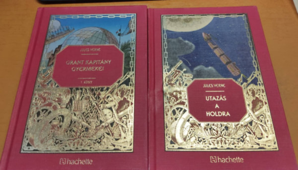 Jules Verne - Grant kapitny gyermekei I. ktet + Utazs a Holdra (2 ktet)