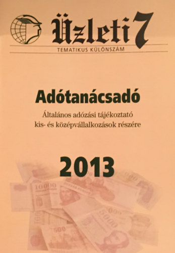 Adótanácsadó. Általános adózási tájékoztató kis- és középvállalkozások részére 2013