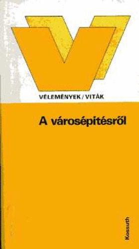 Szab Mria  (szerk.) - A vrosptsrl