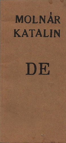 Molnár Katalin - De Te ki vagy?