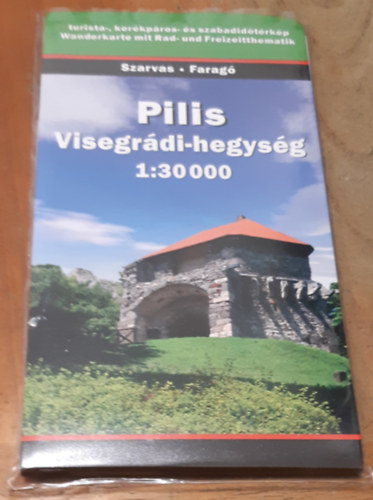 Pilis, Visegrdi-hegysg 1:30 000 Turista-, kerkpros- s szabadidtrkp