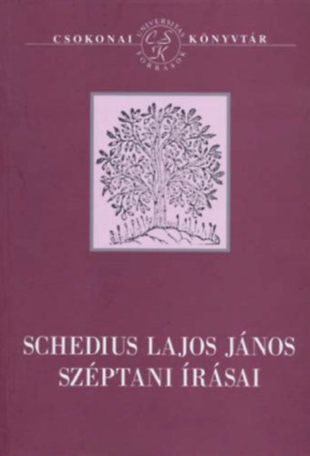 Balogh Piroska - Schedius Lajos Jnos szptani rsai