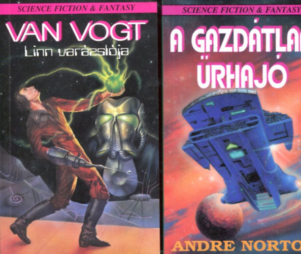 Andre Norton - A. E. Van Voght - 2 db Science Fiction & Fantasy