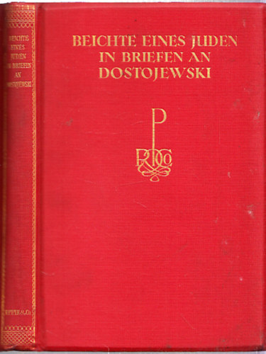 Leonid Grossmann - Die Beichte eines Juden in Briefen an Dostojewski