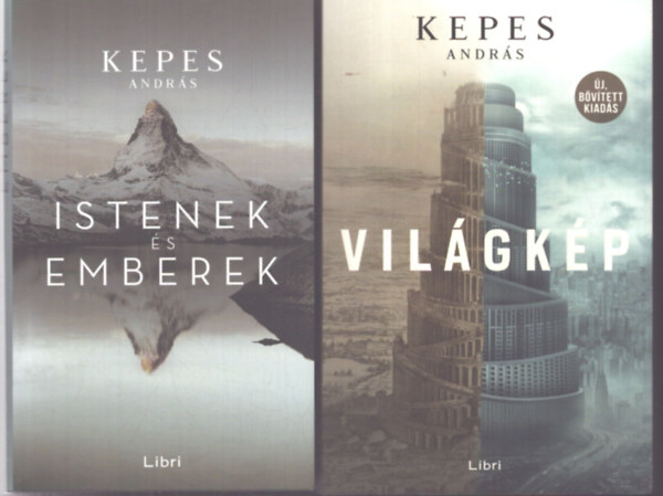 Kepes András - 2 db Kepes András kötet: Istenek és emberek - Világkép