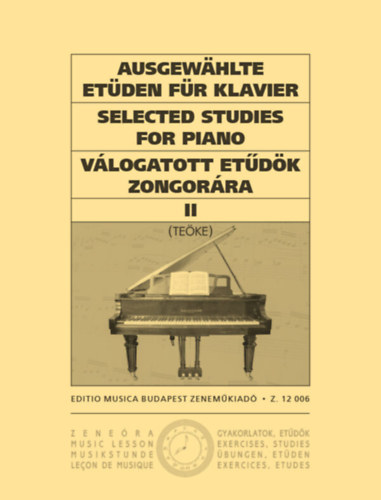 Válogatott etűdök zongorára I.