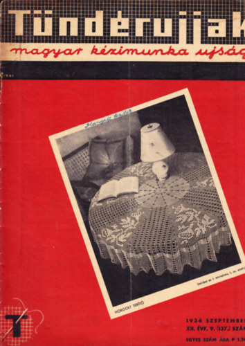 Tndrujjak - Magyar kzimunka ujsg XII. vf. 9. (137.) szm 1936 szeptember