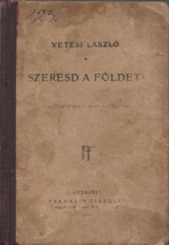 Vetési László - Szeresd a földet! Igaz történet a nagy Alföldről