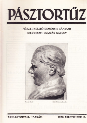 Remnyik Sndor  (fszerk.) - Psztortz XXIII. vf. 17. szm (1937. szeptember 15.)