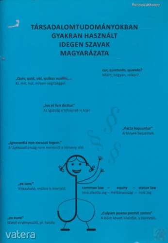 Trsadalomtudomnyokban gyakran hasznlt idegen szavak magyarzata