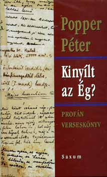 Popper Pter - Kinylt az g? - Profn versesknyv