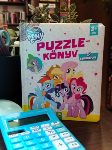 Puzzle-Könyv: My Little Pony - 5 kirakóval