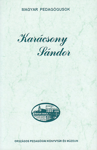 Kontra Gyrgy - Karcsony Sndor