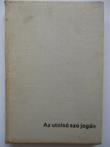 Rejt Jen - Az utols sz jogn