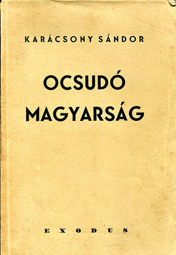 Karcsony Sndor - Ocsud magyarsg