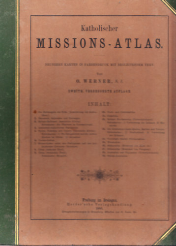 O. Werner - Katholischer Missions-atlas