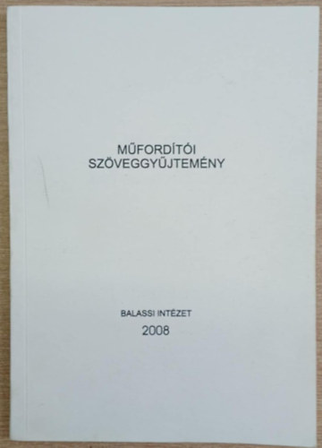 Rcz Pter  (szerk.) - Mfordti szveggytemny