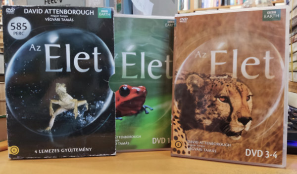 Vgvri Tams David Attenborough - BBC Earth: Az let - 4 lemezes gyjtemny (585 perc)(4 DVD)