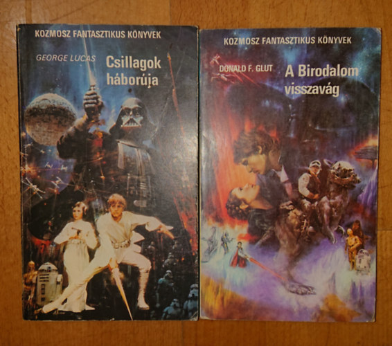 Donald F. Glut George Lucas - 2 Kozmosz knyv a SW sorozatbl: CSillagok hborja + A birodalom visszavg