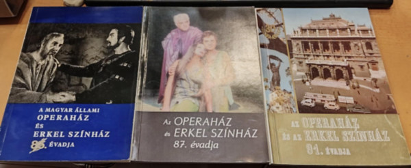 Erkel Sznhz Magyar llami Operahz - 3 db A Magyar llami Operahz s Erkel Sznhz vadja (vadszmok a termklapon!)