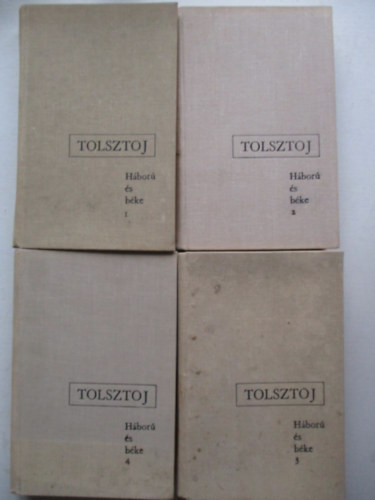 Lev Tolsztoj - Hbor s bke I-IV.