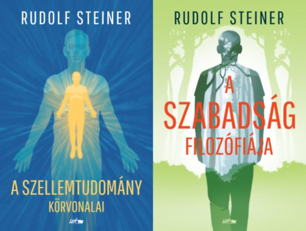 Rudolf Steiner dr., Steiner Rudolf, Dr. Steiner Rudolf, Rudolf Steiner, Rudolf Steiner, Rudolf Steiner, Rudolf Steiner, Rudolf Steiner, Rudolf Steiner, Rudolf Steiner, Rudolf Steiner Rudolf Steiner - 2 db Rudolf Steiner k�nyv: A szellemtudom�ny k�rvonalai + A szabads�g filoz�fi�ja