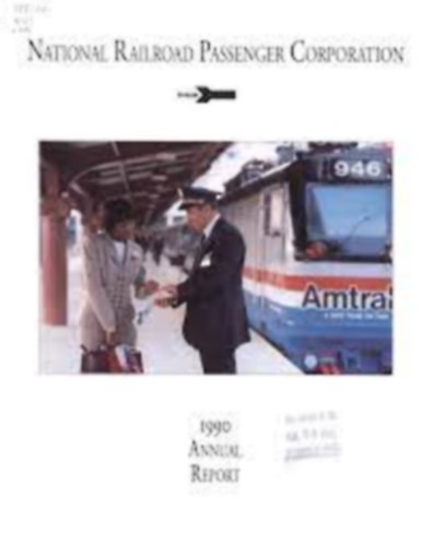 Ismeretlen Szerz� - National Railroad Passenger Corporation 1990 Annual Report