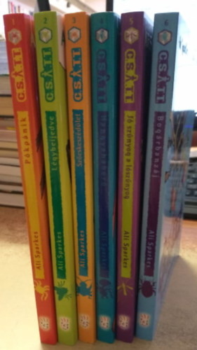 Ali Sparkes - C.S.A.T.T. 1-6. k�tet egyben: P�kp�nik, L�gybeijedve, Sz�cskesz�d�let, Hangyah�bor�, J� sz�nyog a l� sz�nyog, Bog�rbanz�j