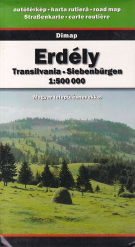 Erdély térkép (1:500 000)