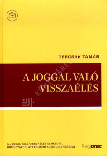 A joggal val� vissza�l�s