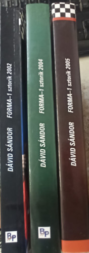 Dvid Sndor - 3 db Forma-1 sztorik: 2002 +2004 +2005