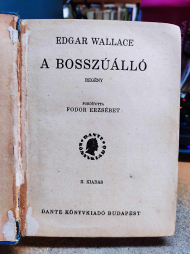 Wallace Edgar - A bossz��ll�